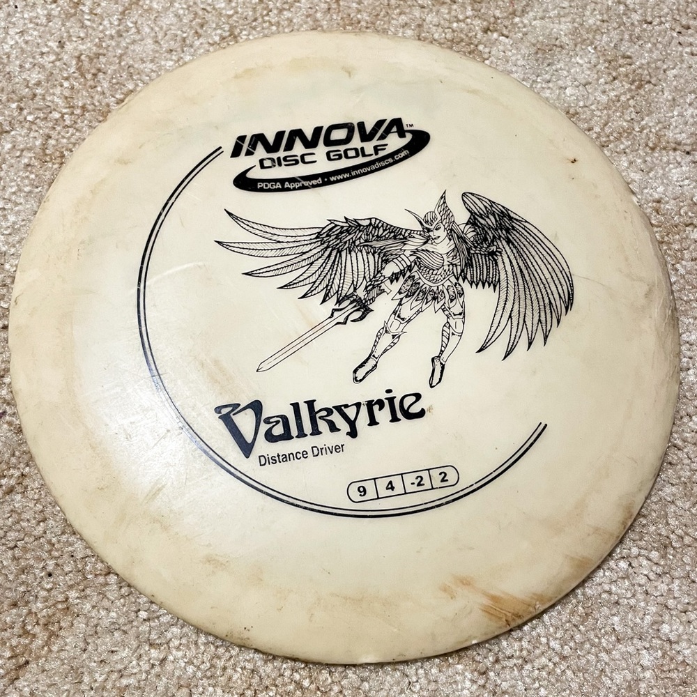 Innova Valkyrie Distance Driver Disc Golf Disc White PDGA 168g.